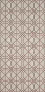 Декор Sartoria Geometria B Rossomarsala 50x100 Petracer`s матовый керамический SA G B ROSSO