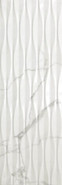 Настенная плитка Cifr Relieve Sigma Statuario Brillo rect. 30x90 глянцевая керамическая
