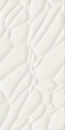 Настенная плитка Feelings Bianco B Struktura Pol. Paradyz Ceramika 29.8x59.8 рельефная (структурированная), глянцевая керамическая 5902610517280