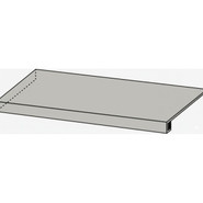 Ступень угловая Fossil Grey Scal. 33x120 Ang. Sx керамогранит матовая Italon x2 620070003058