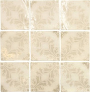 Настенная плитка Pontes Beige 13x13 глянцевая керамическая