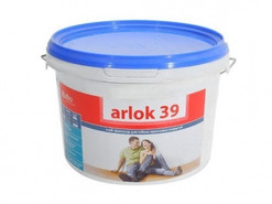Клей Arlok 39 фиксатор для гибких напольных покрытий водно-дисперсионный 1 кг