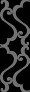 Декор Vogue Nero 31.5х94.9 Petracer`s Gran Gala глянцевый керамический GG VOGUE 05