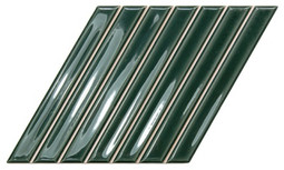 Настенная плитка Spike Bars B Royal Green 15х25.9 Wow глянцевая керамическая 135025