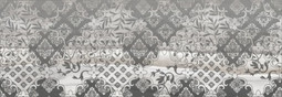 Декор Grace Fancy серый 20х60 Laparet матовый керамический