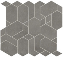 Мозаика Boost Smoke Mosaico Shapes AN66 31x33.5 керамогранитная м2