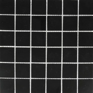 Мозаика Imagine Lab STN10488 камень 30.5х30.5 см матовая чип 48x48 мм, черная