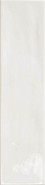 Настенная плитка Maiolica Gloss White 7,5х30 глянцевая керамическая