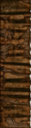Настенная плитка Joliet Toffee Prisma - 7,5х29,75 Aparici Ceramicas глянцевая керамическая ACJ000012