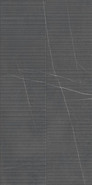 Керамогранит GT1206014965MR Nylo_GT Черный 60x120 линии Global Tile матовый, рельефный (рустикальный) настенная плитка