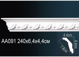 Перфект Карниз потолочный с рисунком AA091F