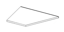 Керамогранит Force Fancy Round Angolo Esterno Dx 30x60 антискользящий (grip), рельефный (рустикальный) напольный