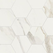 Керамогранит Acky Composizione Esagono Calacatta Oro 28,5х33