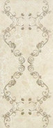 Декор Bohemia brown 03 25х60 глянцевый керамический