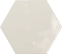 Настенная плитка Hex Creme Glossy 15x17.3 глянцевая керамическая