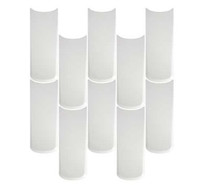 Настенная плитка Tear White Matt (118219) 10х25 Wow матовая керамическая