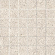 Мозаика Boost Stone White Mosaico Matt 30x30 керамогранит матовая, белый A7DD