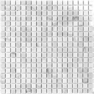 Мозаика 4M088-15Р мрамор 29.8х29.8 см Natural Mosaic I-Tile полированная чип 15x15 мм, серый
