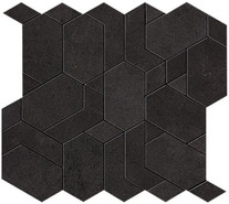 Мозаика Boost Tarmac Mosaico Shapes AN67 31x33.5 керамогранитная м2