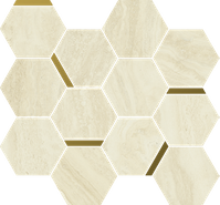Мозаика Шарм Эдванс Алабастро Шик Charme Advance Alabastro Mosaico Chic керамическая 28.3x32.8