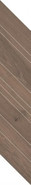Декор Wildland Dark Dekor Chevron Lewy Paradyz Ceramika 14.8x88.8 керамогранит структурированный 5900144007833