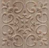 Вставка STG/B481/SG1550 Браш Вуд Коричневый 9.9x9.9 Kerama Marazzi матовый