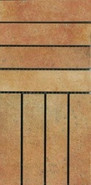 Напольная плитка Composicion Gres-123 Barro керамическая