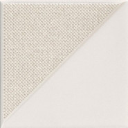 Декор D-Reflection White 2-14,8x14,8 глянцевый, матовый керамический
