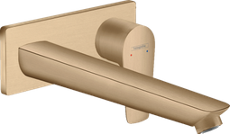 Смеситель Hansgrohe Talis E для раковины настенный (внешняя часть), бронза