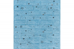 3D панель Lako Decor Детская комната Звездное небо (голубой) самоклеющаяся для стен 770х700х5 мм (плитка пвх LVT) LKD-87-04-09