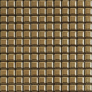 Мозаика Metallica Oro керамика 30х30 см Appiani глянцевая чип 25х25 мм, коричневый ORO 7000