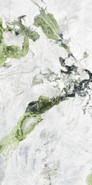 Керамогранит Oyama Leviglass Green 60х120 Geotiles полированный универсальный