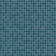 Мозаика Anthologhia Aralia керамика 30х30 см Appiani полуглянцевая чип 12х12 мм, синий MOS 4033