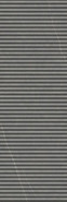 Настенная плитка Allure Anthracite Wiggle Ductile 30x90 Living Ceramics рельефная (структурированная) керамическая LV11182