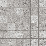 Мозаика Supergres Beola Mosaico 30x30 Ass керамогранит антискользящая, матовая, серый BMSR