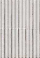 Керамогранит Lume White 3D Swing Lux Str 6х24 Marazzi Italy полированный универсальная плитка MP97