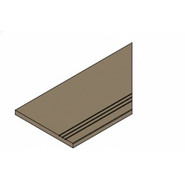 Керамогранит Fossil Desert Bordo 30x120 Grip Dx Italon x2 антискользящий (grip) бортик угловой правый 620090001450