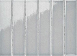 Мозаика Porcelain mosaic Mosaic 4.5x19.5 Y45P321 Серая глянцевая керамогранит 19.5х28.8 см чип 45х195 мм