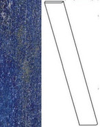 Плинтус Marvel ultramarine Battisc. 150 Lapp (AOWJ) 7,2x150 лаппатированный (полуполированный) керамогранит