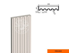 Лепнинапласт Пилястра ПЛВ-200/5 (тело) фасадная полистирол 200х2000х40 мм