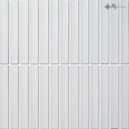 Мозаика PP20145-10 керамика матовая 29.6х29.9 см NSmosaic Porcelain Series чип 20х145 мм, белый