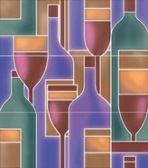 Панно OS/A299/3x/15079 Карминьяно матовый 40х45 Kerama Marazzi керамическое