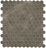 Мозаика Roma Imperiale Round Mosaico 29,5x32,5 керамогранит Fap Ceramiche матовая коричневый 21477 (fLTQ)