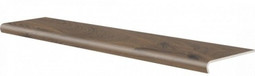 Ступень фронтальная Acero Marrone V-Shape 04138 с капиносом 1202x320/50x8 антискользящая (grip) керамогранит