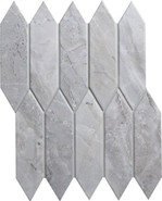 Мозаика Level light 25.5х31.3 керамика матовая чип 4.8х19.5 мм, серый