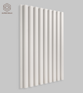 Стеновая декоративная панель LineArt ECO2103 Alpine Walls под покраску 2900х425х24 мм