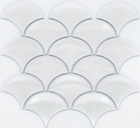 Мозаика PS7300-42 керамика 25.9х27.3 см глянцевая, белый