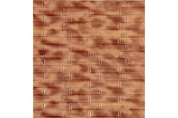 3D панель самоклеющаяся Lako Decor Скошенный кирпич коричнево-белый мрамор для стен 770х700х6 мм (плитка пвх LVT) LKD-07-05-07