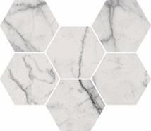 Декор Шарм Эво Статуарио Мозаика Гексагон / Charme Evo Statuario Mosaico Hexagon керамогранит