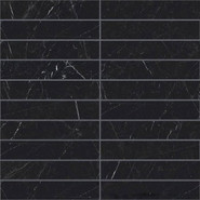 Мозаика I Classici Marquinia Mos.3x15 Glossy (750879) 30x30 керамогранит  глянцевая, черный